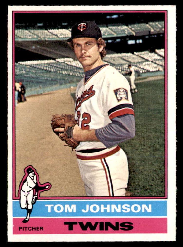 1976 O-Pee-Chee Baseball Tom Johnson #448