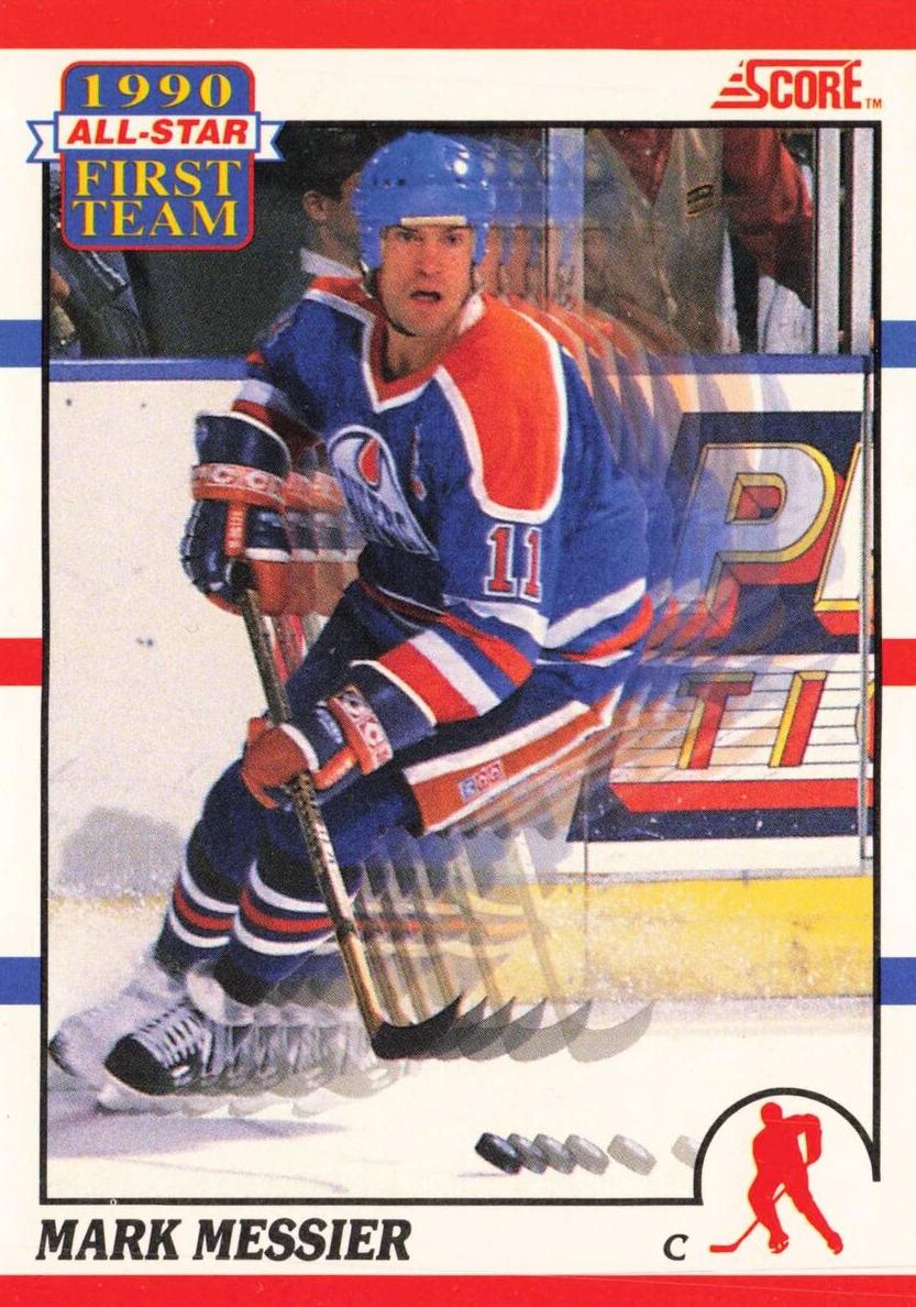 1990 Score Canadian Hockey Mark Messier #315