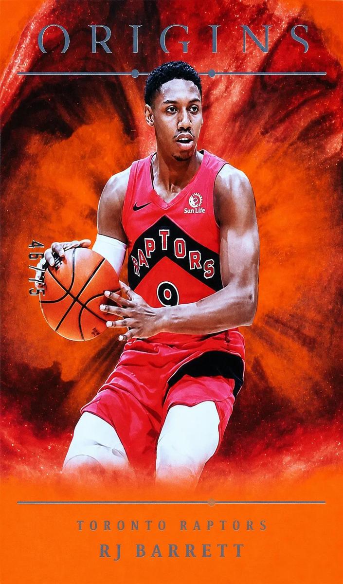 2024 Panini Origins Basketball Orange RJ Barrett #49
