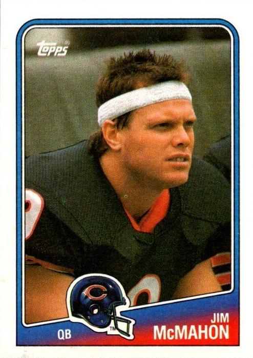 1988 Topps Football Jim McMahon #69 PSA 9