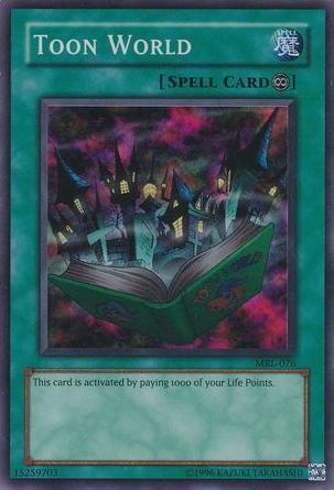 2002 Yu-Gi-Oh! Magic Ruler Toon World #MRL-076