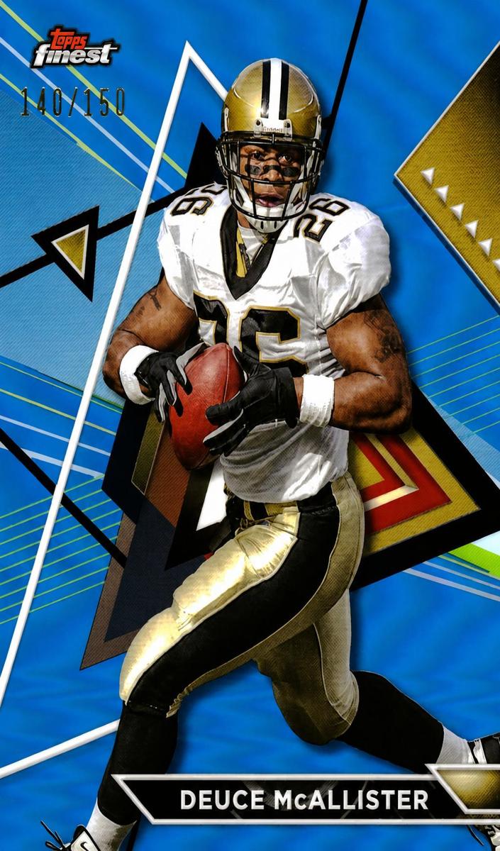 2023 Topps Composite Football Blue Refractor Deuce McAllister #217