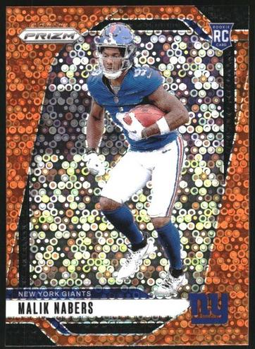 2024 Panini Prizm Football Disco Malik Nabers #370