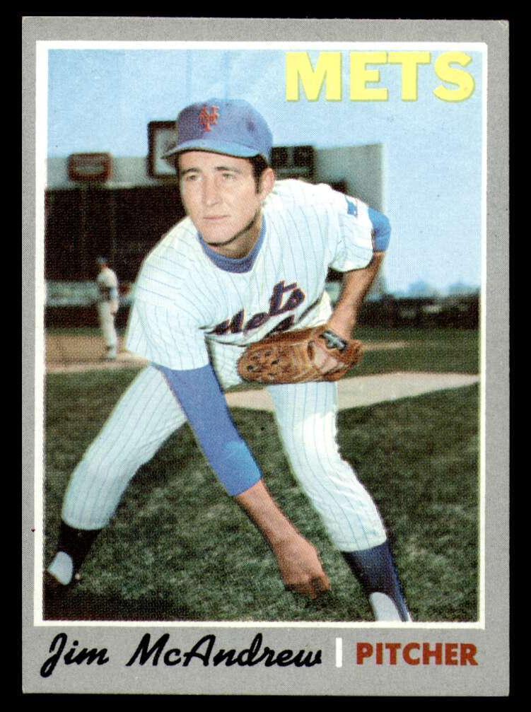 1970 Topps Baseball Jim McAndrew #246 PSA 9