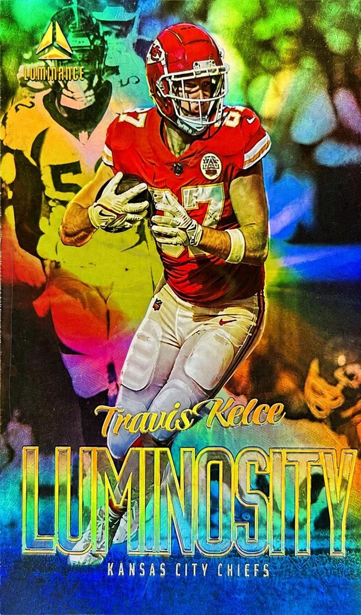 2023 Panini Luminance Football Travis Kelce #LUM-27 PSA 9