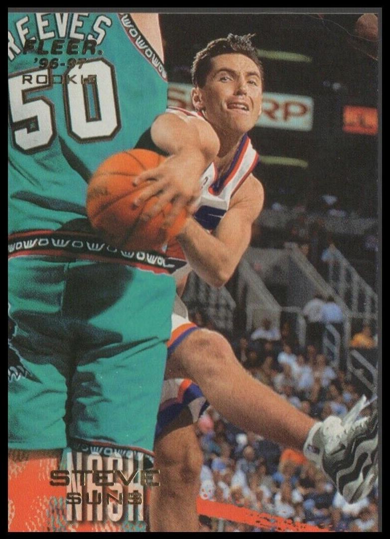 1996 Fleer Basketball Steve Nash #239 PSA 9