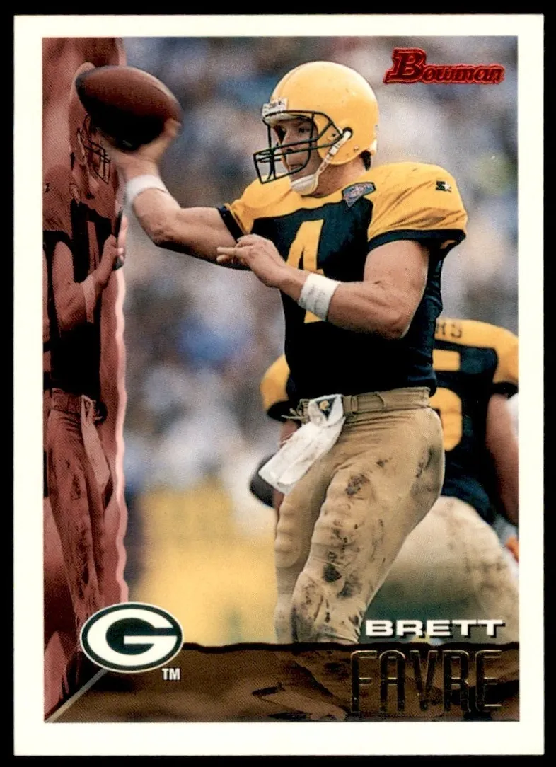 1995 Bowman Football Brett Favre #110 PSA 10