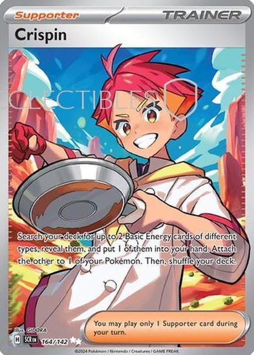 2024 Pokemon Scarlet & Violet Stellar Crown Crispin #164 PSA 10
