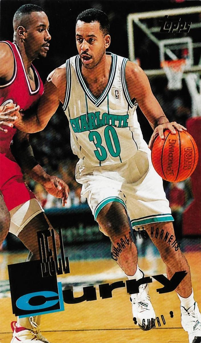1995 Topps Basketball Dell Curry #112