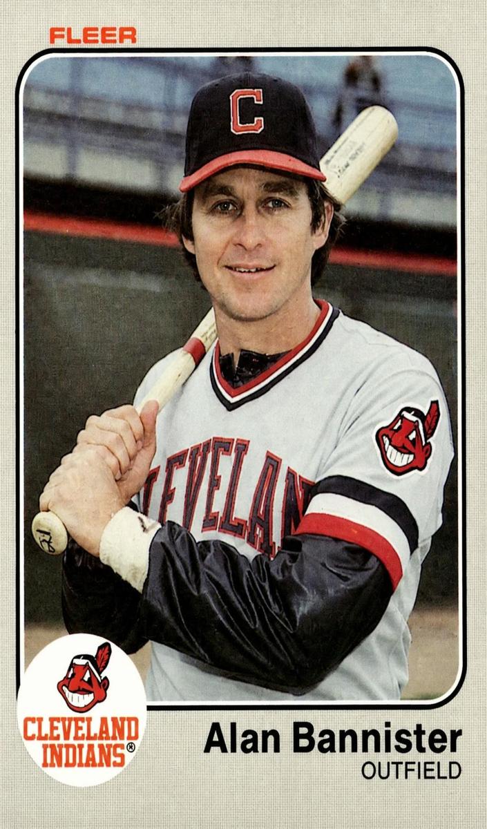 1983 Fleer Baseball Alan Bannister #401 PSA 9