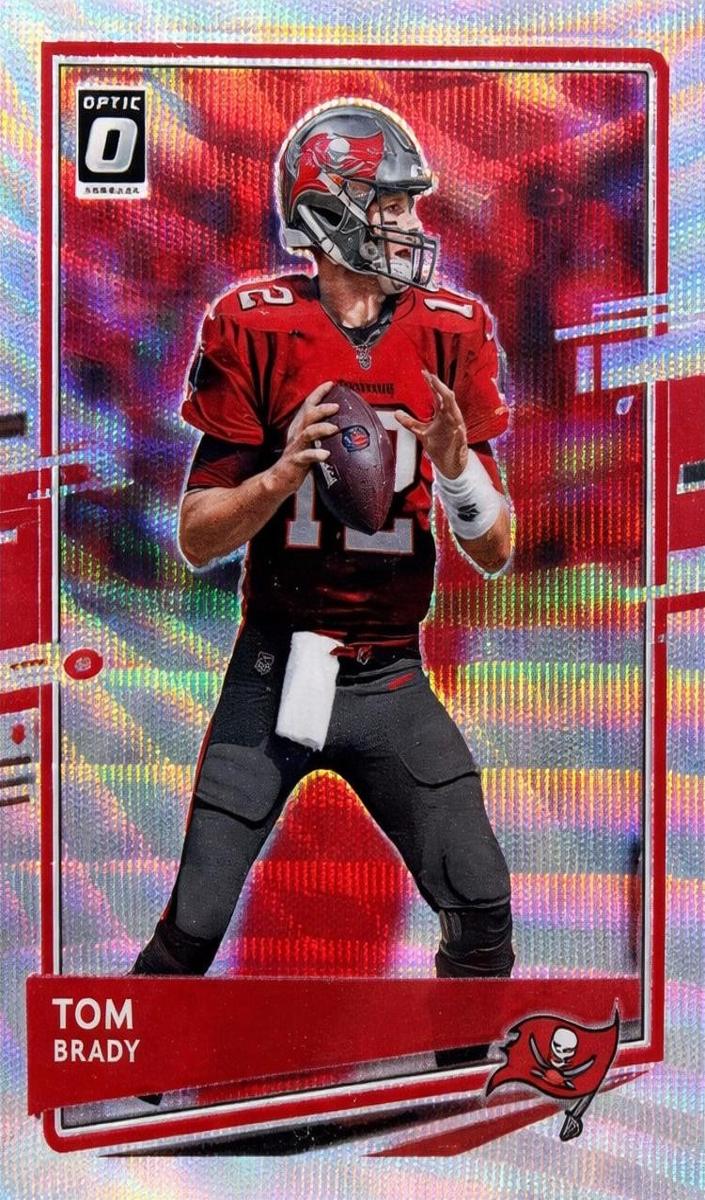 2020 Donruss Optic Football Wave Tom Brady #92