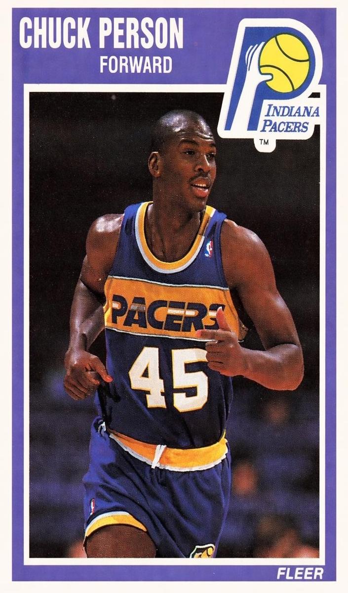 1989 Fleer Basketball Chuck Person #66 PSA 10
