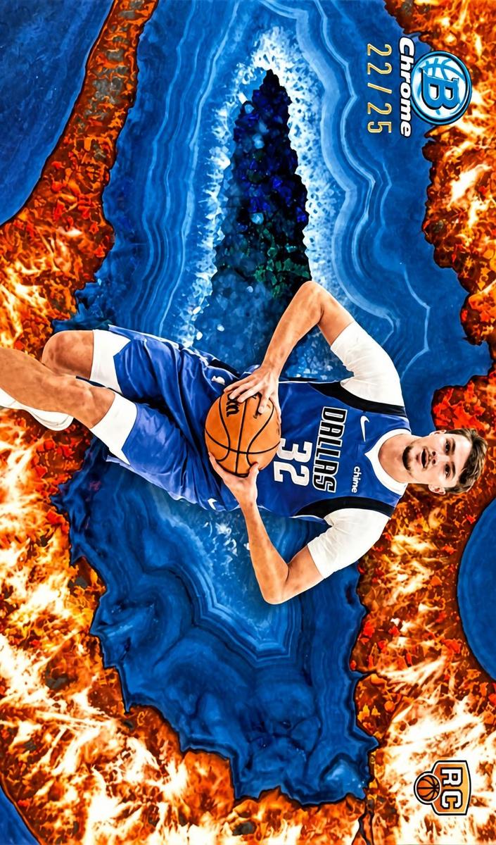 2025 Bowman Basketball Orange Crystal Refractor Cooper Flagg #CNB-1