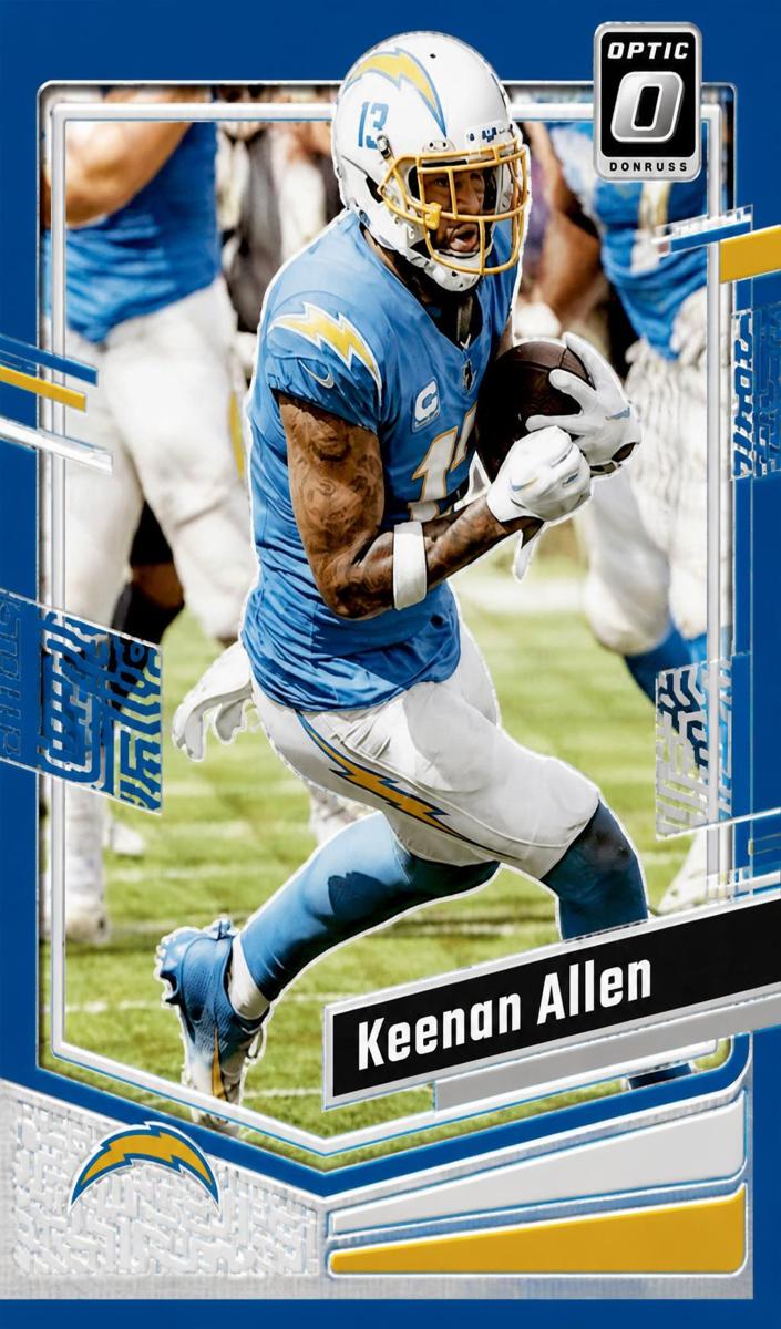 2023 Donruss Optic Football Wave Keenan Allen #105