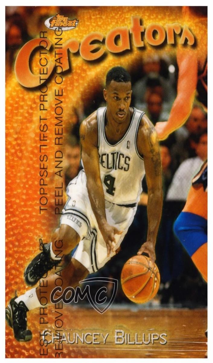 1997 Topps Finest Basketball Refractor Chauncey Billups #235 PSA 9