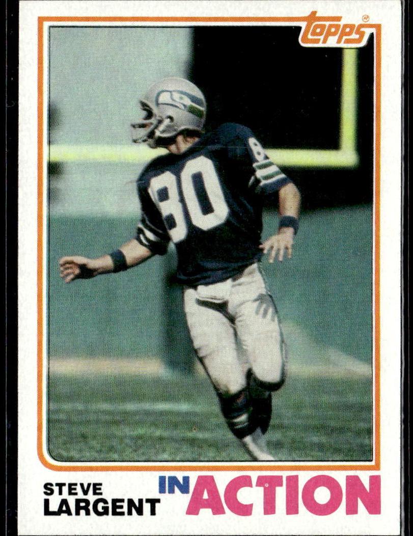 1982 Topps Football Steve Largent #250
