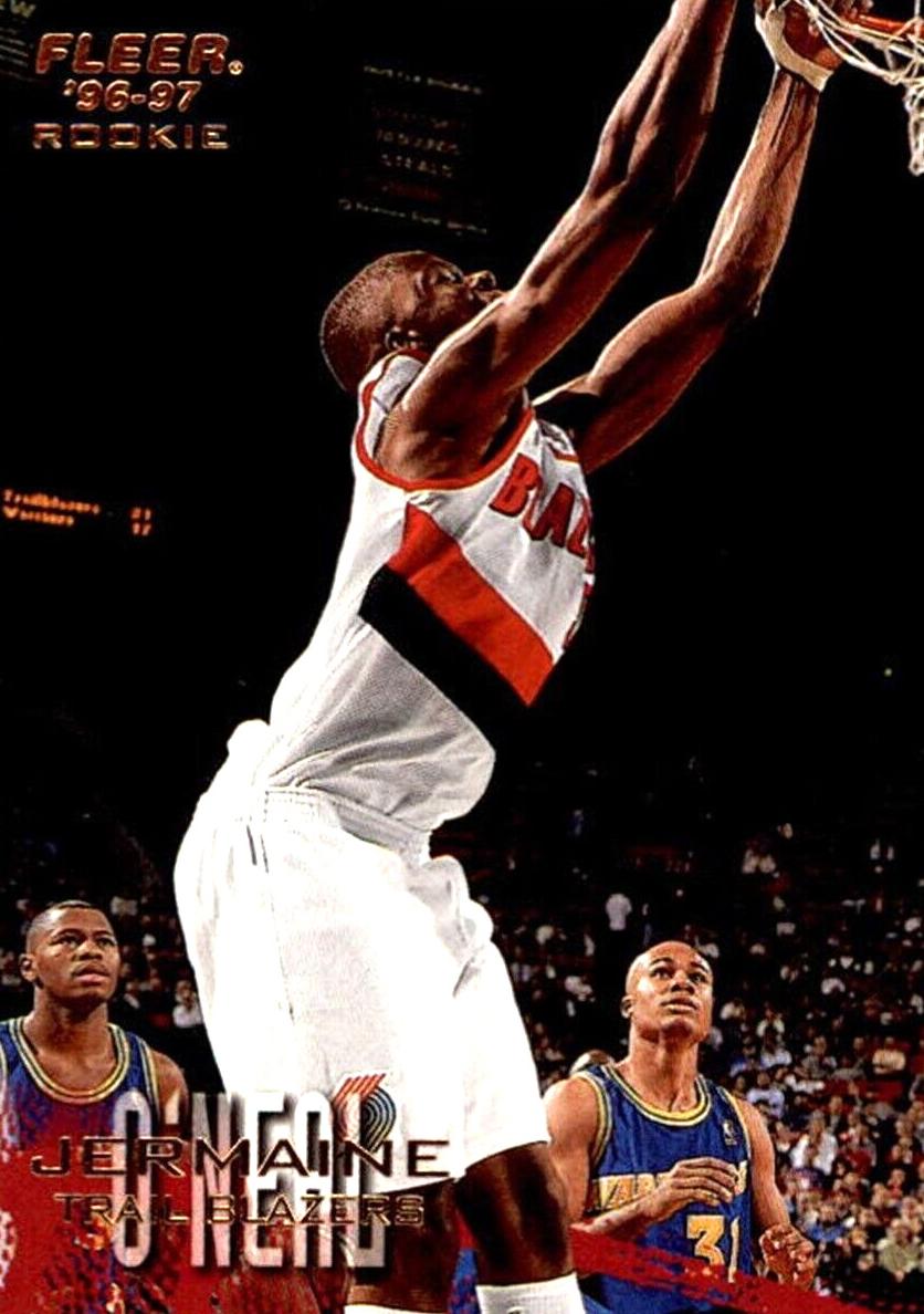 1996 Fleer Basketball Jermaine O'Neal #242