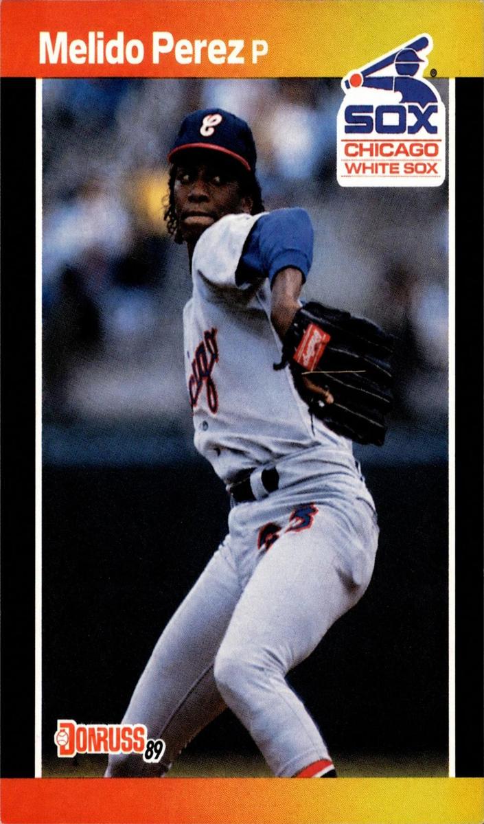 1989 Donruss Baseball Melido Perez #58