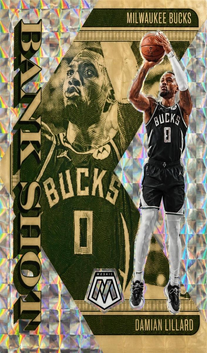2024 Panini Mosaic Basketball Mosaic Damian Lillard #9