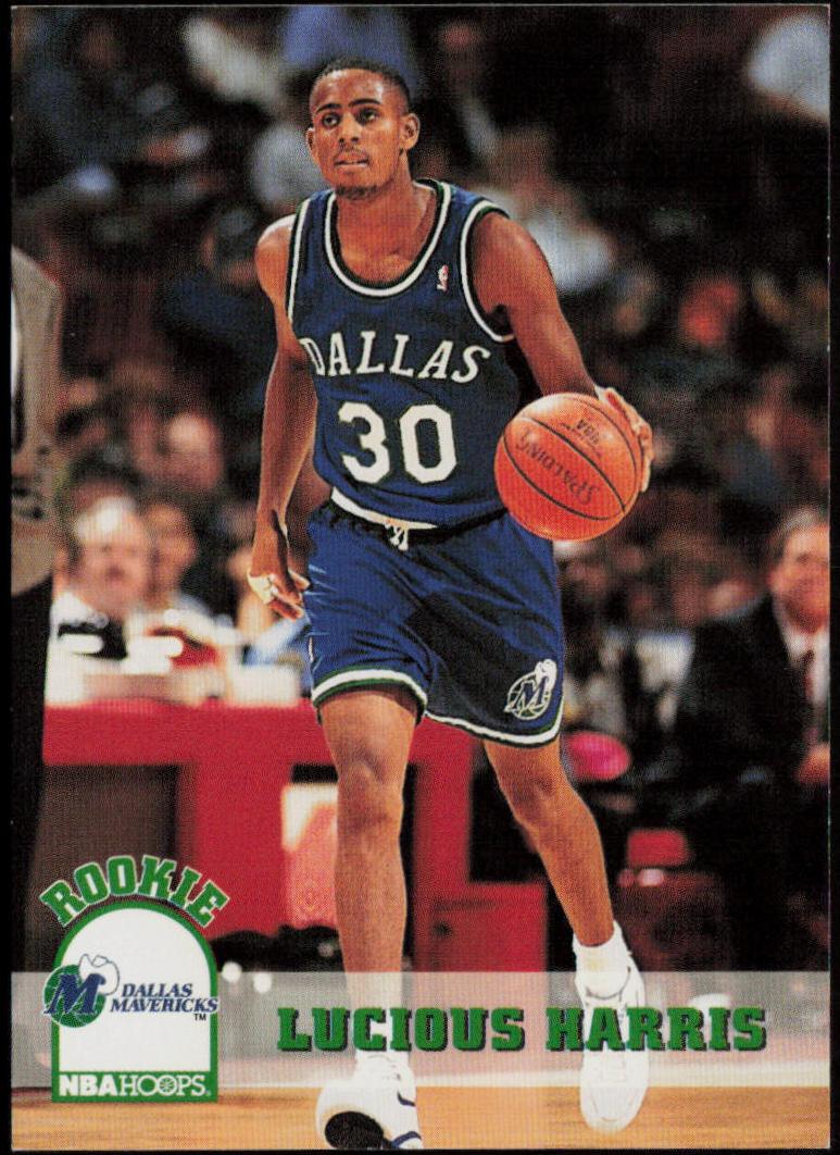 1993 Hoops Basketball Lucious Harris #320