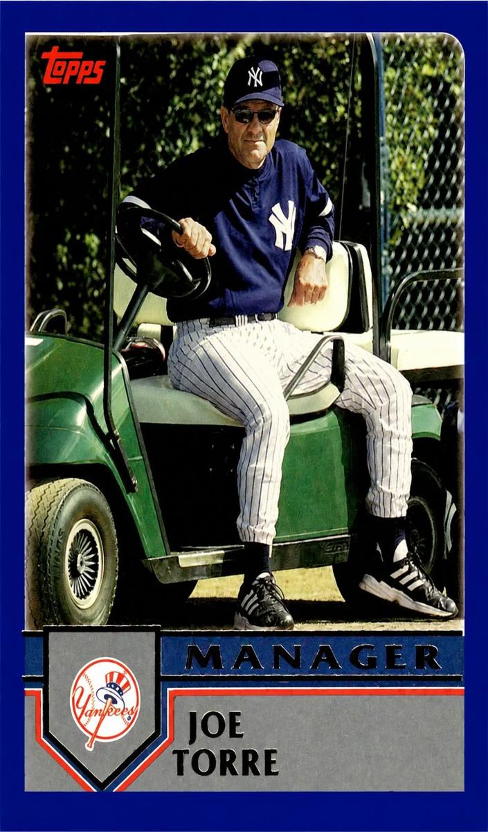 2003 Topps Baseball Joe Torre #281 PSA 10