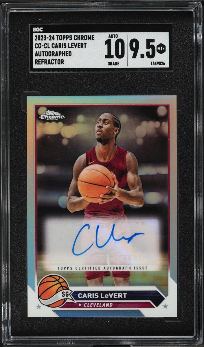 2023 Topps Chrome Basketball Refractor Caris LeVert #CG-CL