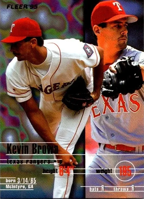 1995 Fleer Baseball Kevin Brown #280