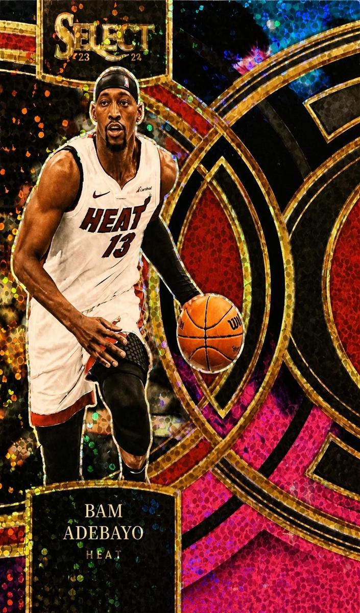 2023 Panini Select Basketball Cosmic Bam Adebayo #142