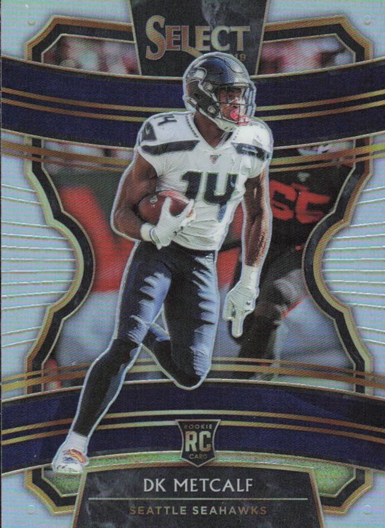 2019 Panini Select Football Silver Prizm DK Metcalf #37 PSA 9