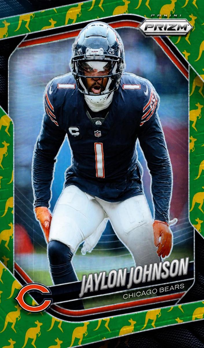 2025 Panini Prizm Football Kangaroo Jaylon Johnson #44