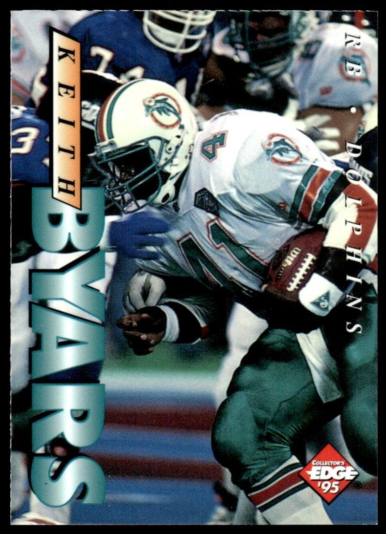 1995 Collector's Edge Football Keith Byars #111