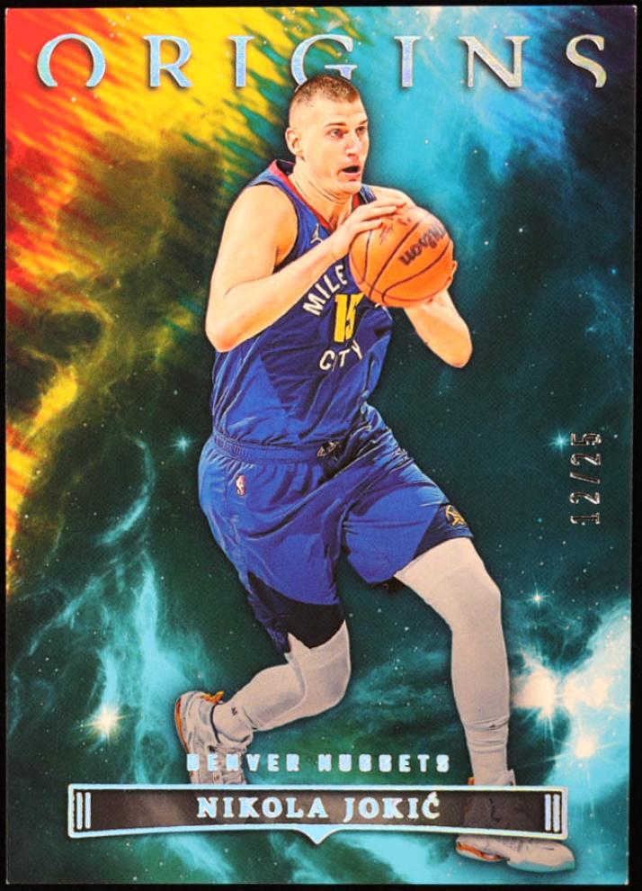 2022 Panini Origins Basketball Turquoise Nikola Jokic #53