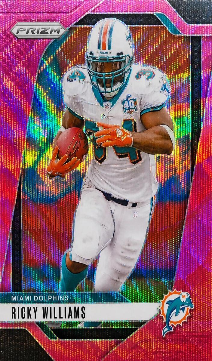 2024 Panini Prizm Football Pink Wave Ricky Williams #183