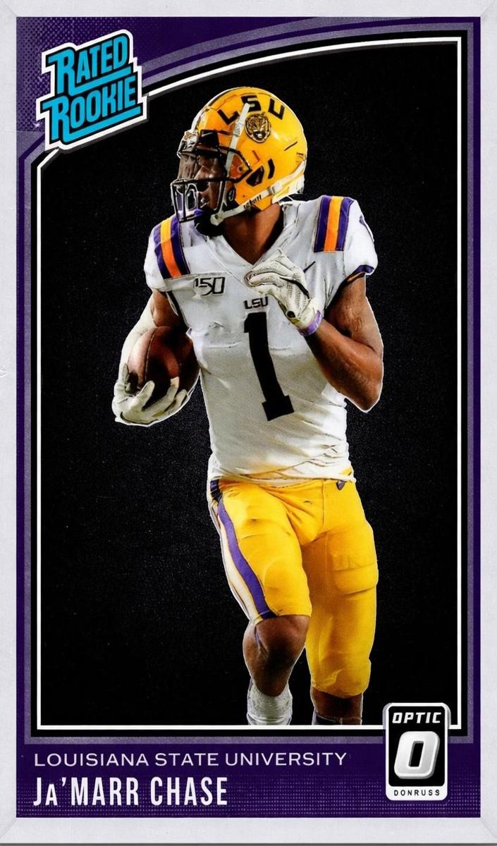 2021 Panini Chronicles Draft Picks Football Ja'Marr Chase #205