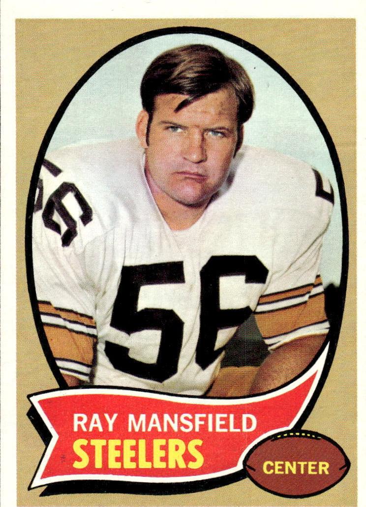 1970 Topps Football Ray Mansfield #107