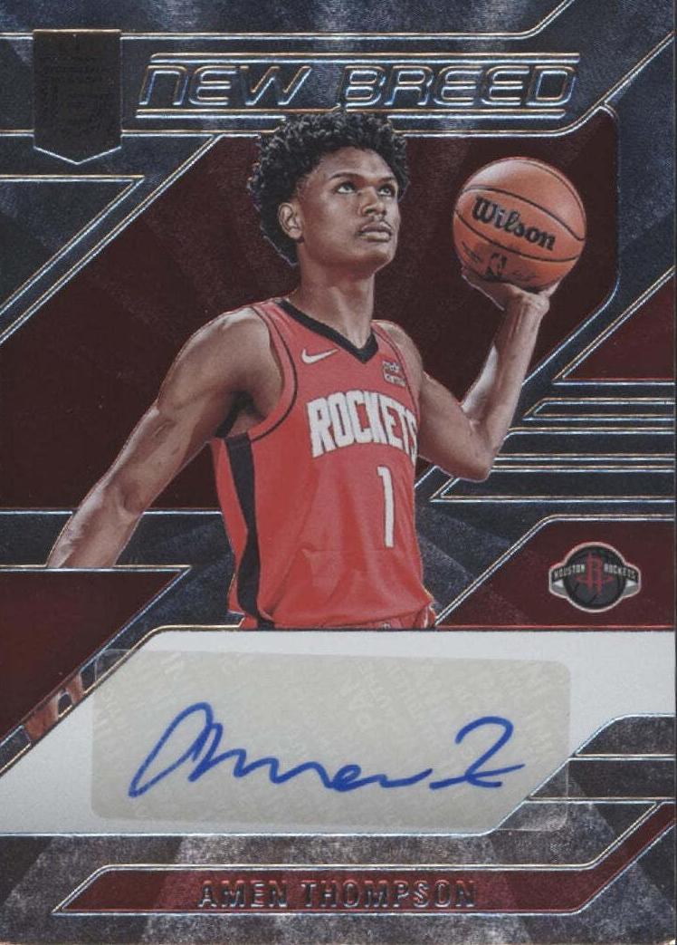 2023 Donruss Elite Basketball Amen Thompson #NB-ATH