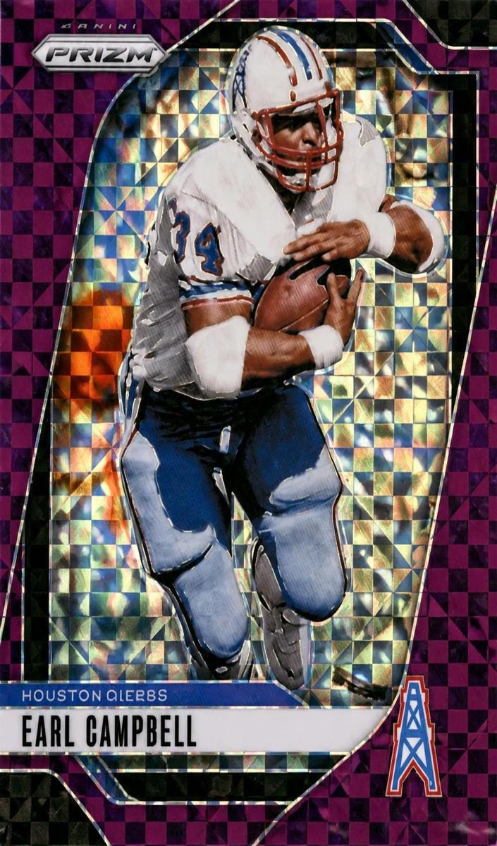 2024 Panini Prizm Football Purple Power Earl Campbell #297