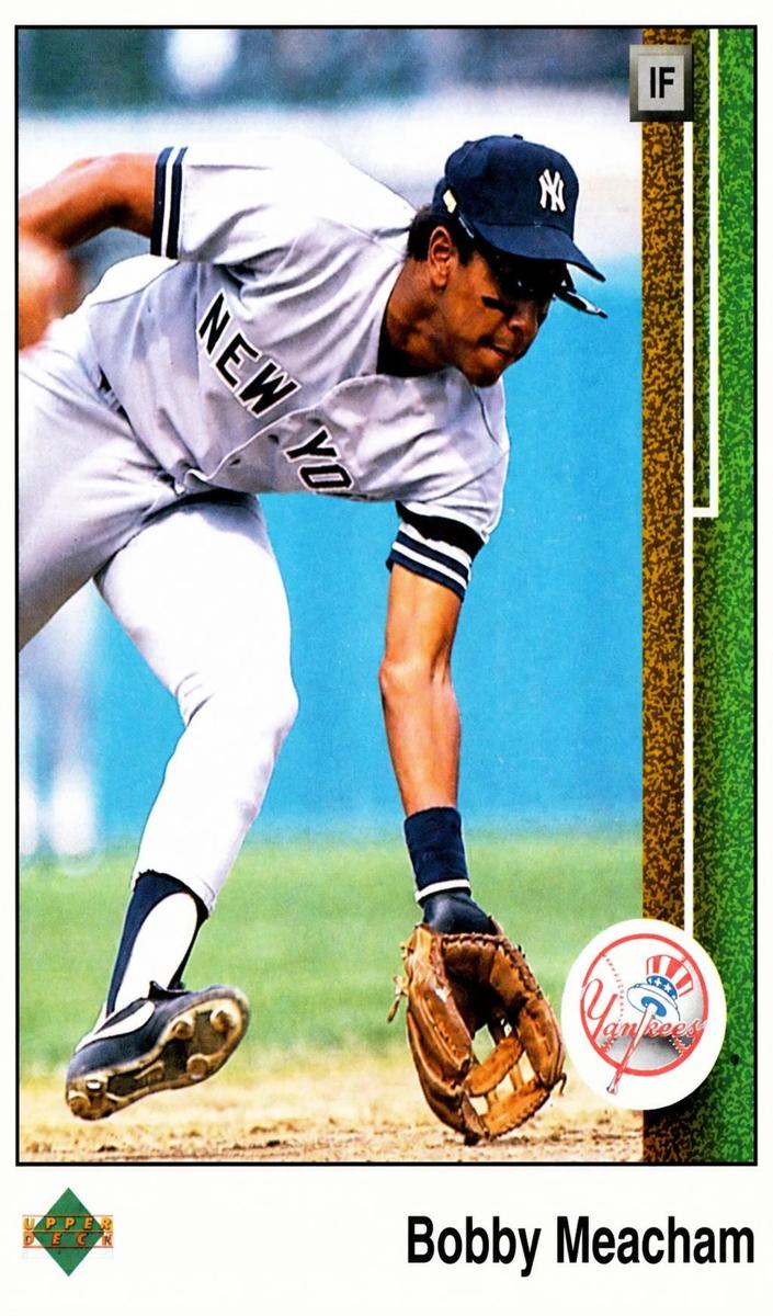 1989 Upper Deck Baseball Bobby Meacham #77