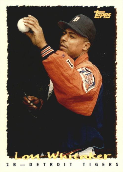 1995 Topps Baseball Lou Whitaker #13