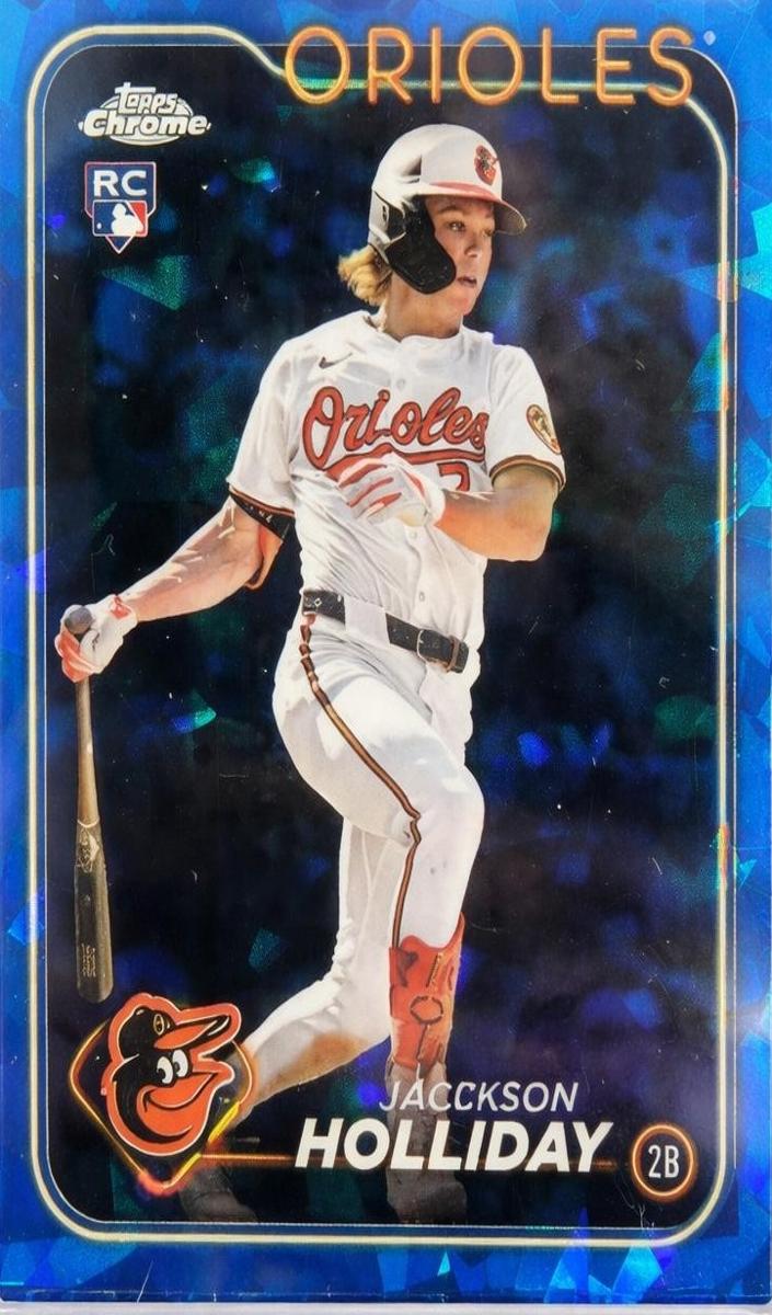 2024 Topps Chrome Update Sapphire Baseball Jackson Holliday #USCS50 PSA 10