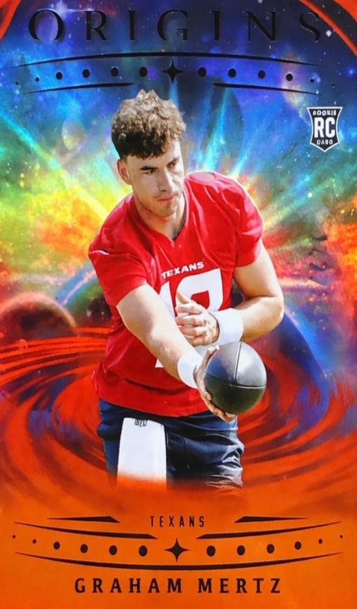 2025 Panini Origins Football Orange Graham Mertz #149