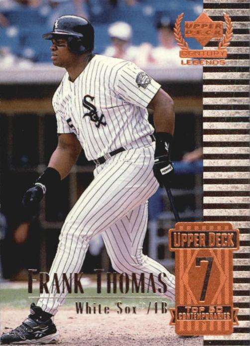 1999 Upper Deck Century Legends Baseball Frank Thomas #57
