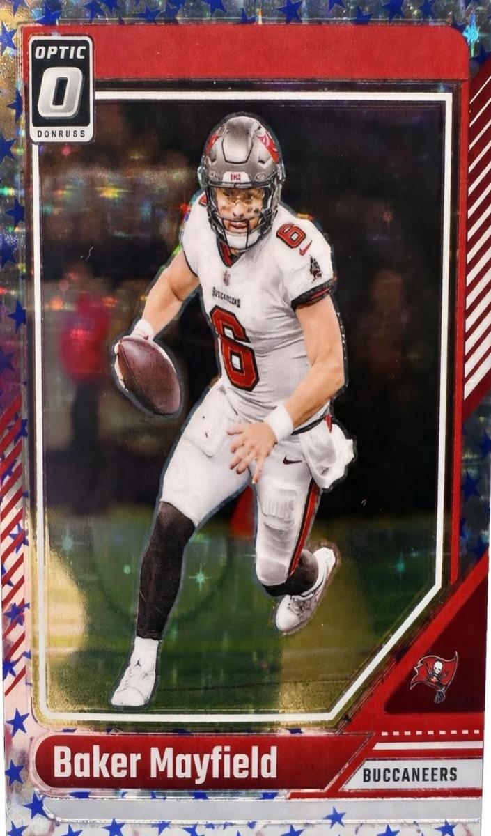 2024 Donruss Optic Football Stars Baker Mayfield #183 PSA 9
