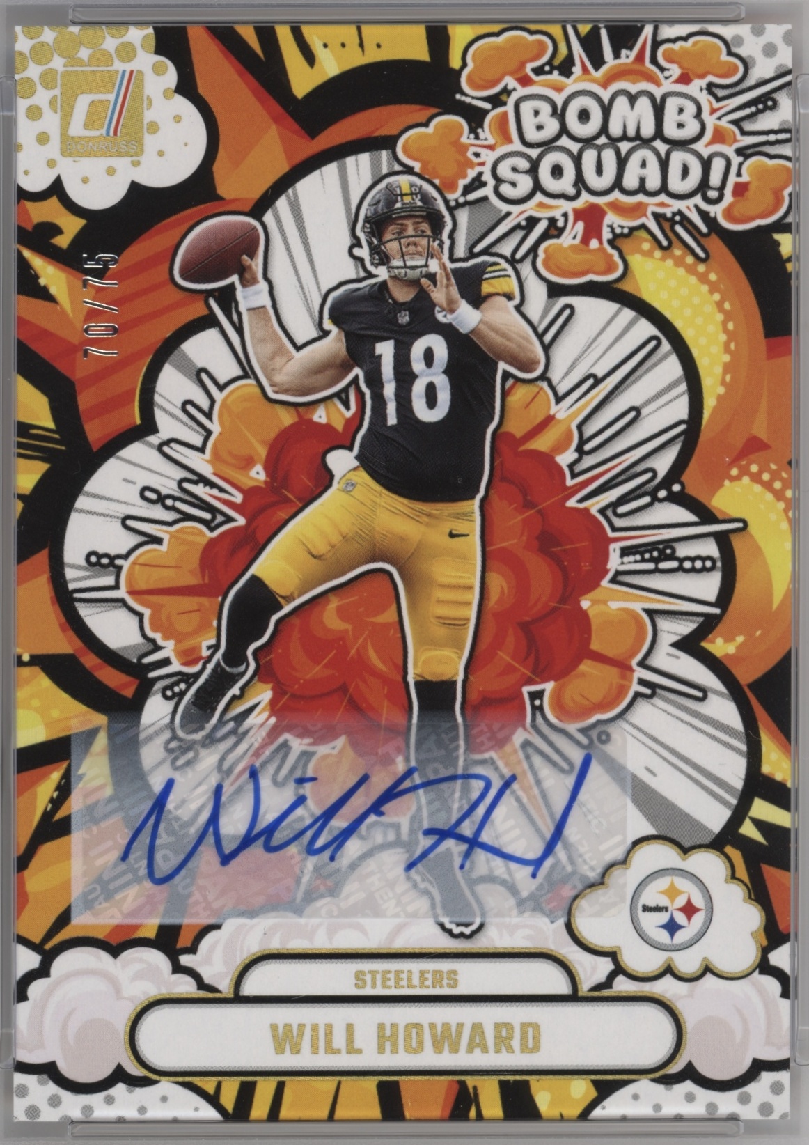 2025 Panini Donruss Football Will Howard #BS-WHD
