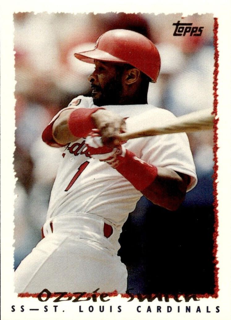 1995 Topps Baseball Ozzie Smith #347 PSA 9