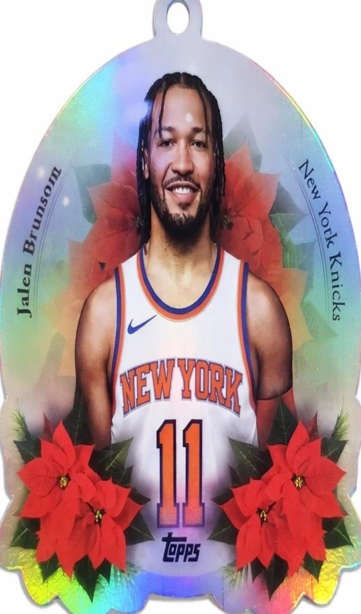 2025 Topps Holiday Basketball Jalen Brunson #DCO-JB