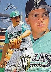 1994 Flair Baseball David Weathers #167