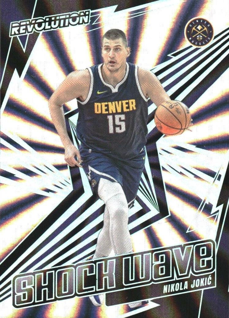 2023 Panini Revolution Basketball Sunburst Nikola Jokic #2 PSA 8.5