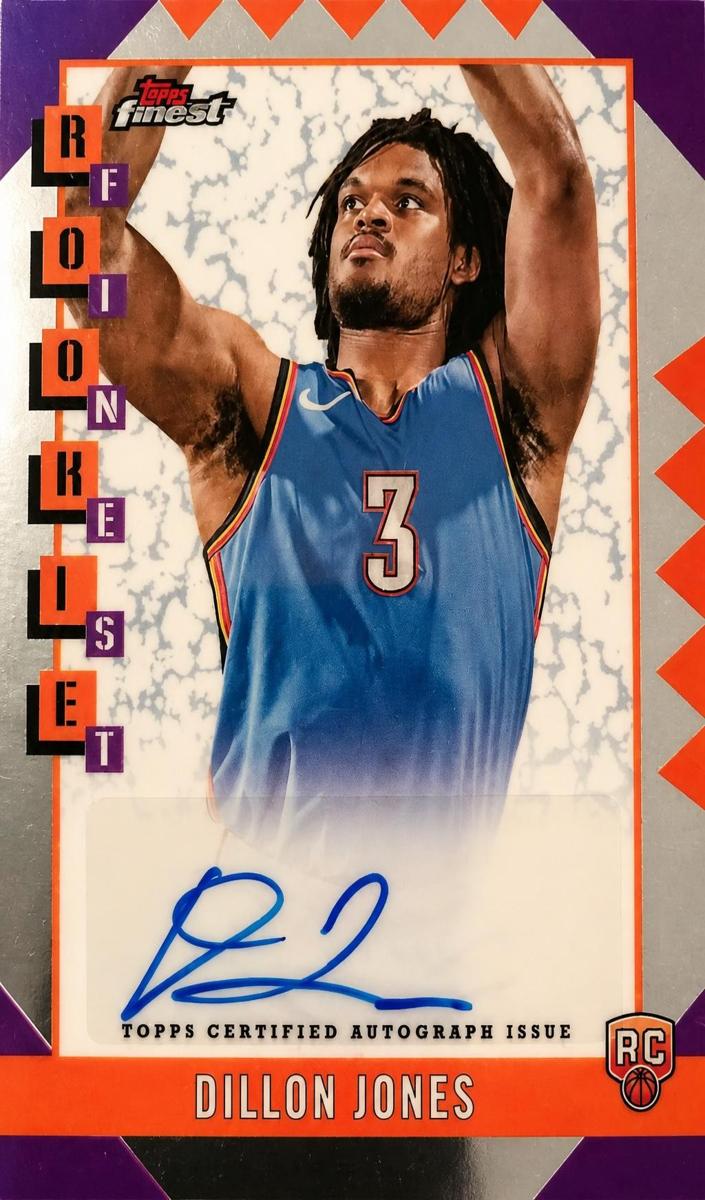 2024 Topps Finest Basketball Dillon Jones #RFA-DJ