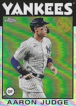 2021 Topps Chrome Baseball Aaron Judge #86BC-1 RAW Ungraded